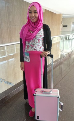 Dyan Utami Berkompetisi di Sunsilk Hijab Hunt Agar Ibu Berhenti Jadi TKW