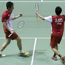 Hendra/Ahsan Menang, Indonesia Sementara Ungguli China 1-0