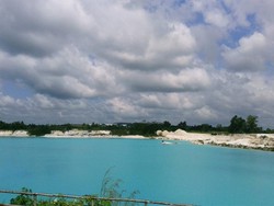 Danau Kaolin di Belitung, Kembarannya Kawah Putih Ciwidey
