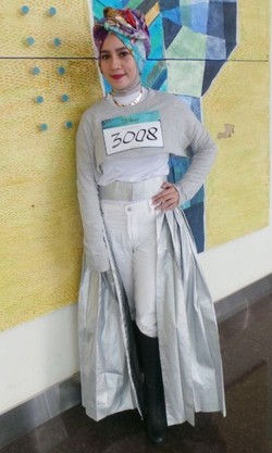 Siap Diuji Desy Ratnasari di Sunsilk Hijab Hunt, Ika Tampilkan Baju Modifikasi