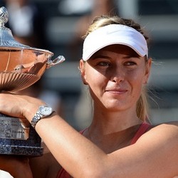 Sharapova Juara Usai Kalahkan Suarez Navarro