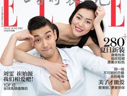 Pose Nakal Liu Wen dan Siwon SuJu di Sampul Majalah