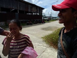 Wajah Bahagia ABK Kamboja dan Myanmar Tinggalkan Benjina