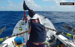 Nekat! Wanita Ini Akan Mendayung Kano dari Jepang ke AS