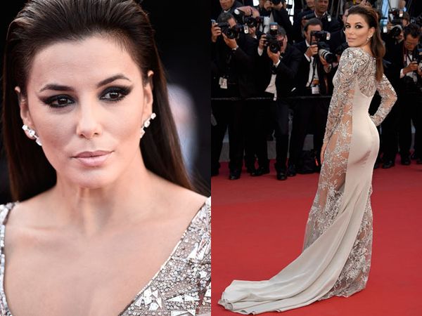 Eva Longoria Tanpa Underwear di Festival Film Cannes
