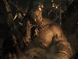 Penampakan Perdana Makhluk Seram Pemimpin Orc di Film Warcraft