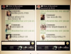 Capture BBM Robbi Jual Artis Kelas Atas, Sungguhan?