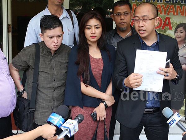 Vitalia Sesha Sambangi Polda Metro Jaya