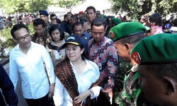 Saat Puan Napak Tilas Kenang Bung Karno di Ende