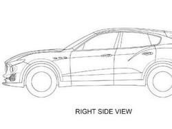 Akhirnya Maserati Patenkan Tampang Crossover Levante