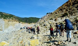 Mendaki Gunung Papandayan yang Eksotis