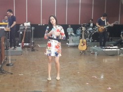 Mengintip Latihan Terakhir Konser Raisa