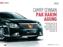 Camry Sewaan Pak Hakim Agung