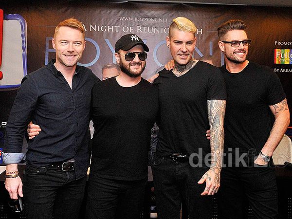 Boyzone Siap Bernostalgia di Jakarta