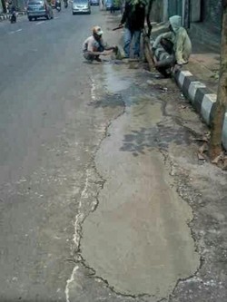 Telkom Jabar Geber Perbaikan Jaringan Fiber Optik di Sukabumi