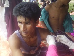 Untuk Cegah Penyakit, Imigran di Aceh Disuntik Vaksin Campak dan Tetanus