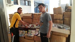 Polda Jateng Sita 50 Ribu Keping CD Bajakan di Semarang