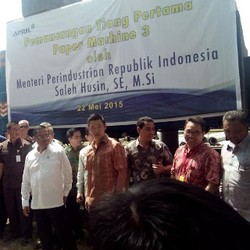 Pabrik Kertas Rp 4 Triliun Dibangun di Riau