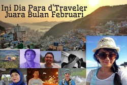 Ini Dia Para dTraveler Juara Bulan Februari