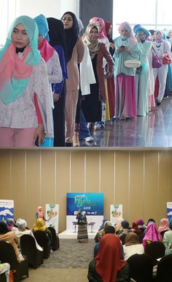 Foto: Intip Kembali Kehebohan Audisi Sunsilk Hijab Hunt 2015 di Makassar