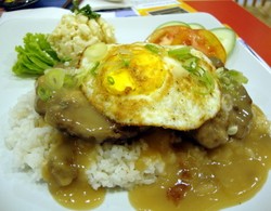 Gurih Juicy, Loco Moco dengan Siraman Saus Gravy a la Hawaii
