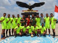 Kontingan Garuda Juara Bola Voli di Libanon