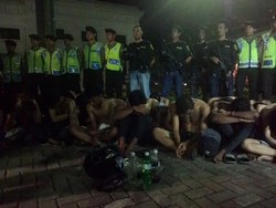 Operasi di Muara Angke, 13 Orang Preman Ditangkap Polisi