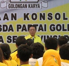 Agung Laksono Pimpin Konsolidasi Golkar DKI Jakarta di Kantor DPP
