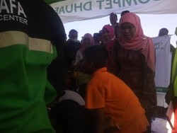 Mensos Terharu Lihat Anak-anak Imigran Semangat Belajar di Sekolah Ceria