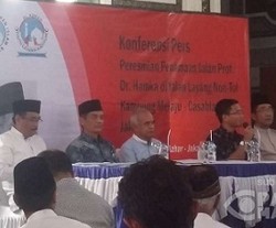 JLNT Casablanca Resmi Diberi Nama Jl Prof Hamka