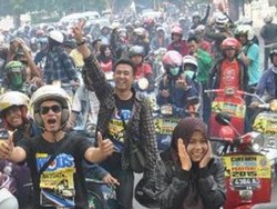Ini Pesan Berharga dari Anak-anak Mod Vespa Cirebon di May Day