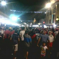 Warga Berbondong-bondong ke Festival Kuliner di Jalan Tunjungan