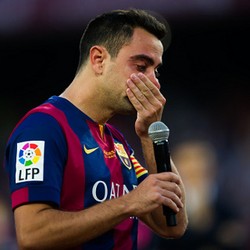 Xavi Tak Sanggup Menahan Haru