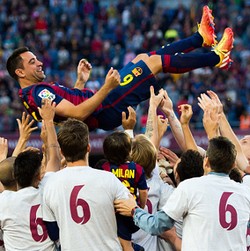 Luis Enrique soal Xavi dan Dua Final Barca di Sisa Musim