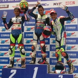 Zefri Adi Finis Terdepan di YCR 1