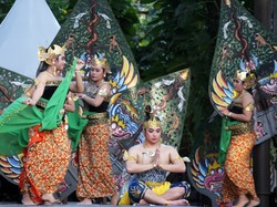 Belasan Jurnalis Ikuti Wayang Wahyu Cakraingrat di Bandung