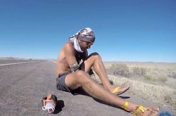 Lari 5.400 Km, Traveler Ini Disebut Forrest Gump