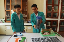 Rakit Pengolah Limbah dari Abu Vulkanik, 2 Pelajar Solo Menangi Lomba di AS