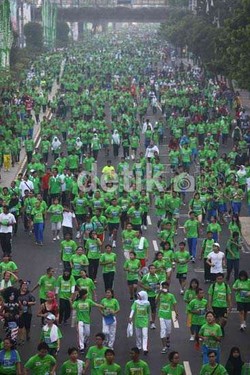 TNI Gelar Lomba Lari 10 K di Perbatasan RI-PNG