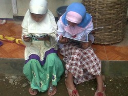 Siswa TPQ Ini Girang dan Meningkat Nilainya Setelah Ada Kuda Pustaka