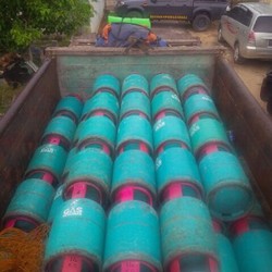 Ratusan Tabung Gas Malaysia Coba Diselundupkan dan Dijual di Kalbar
