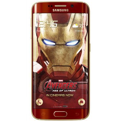 Ponsel Superhero Galaxy S6 Edge 'Iron Man'