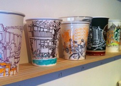 Gambar Pemandangan di Gelas Kopi Kini Ramai di Internet