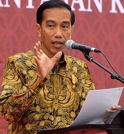 Jokowi Lantik Kepala Bakamla dan Wagub Papua Barat di Istana