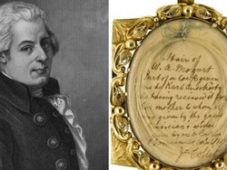 Hiii! Rambut Mozart Dilelang Rp 202 Juta