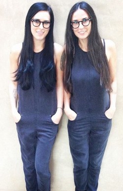 Demi Moore Seperti Kembar dengan Putrinya yang Berusia 26 Tahun