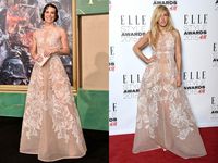 Siapa Lebih Anggun Bergaun Ini, Ellie Goulding atau Evangeline Lilly?
