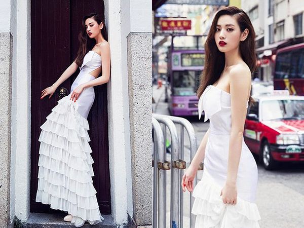 Flawless... Nana 'After School' Cantik Menawan Bergaun Putih