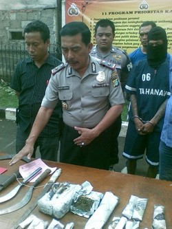 Jual Ganja, Residivis ini Kembali Masuk Bui