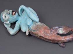 Spooky! Patung Ini Ungkap Sosok Putri Duyung yang Mengerikan